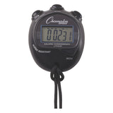 Champion Sports Big Digital Display Stopwatch Black