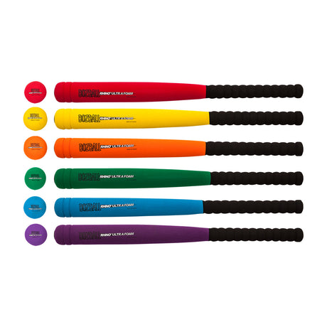 Champion Sports Rhino Ultra Foam Bat and Ball Set