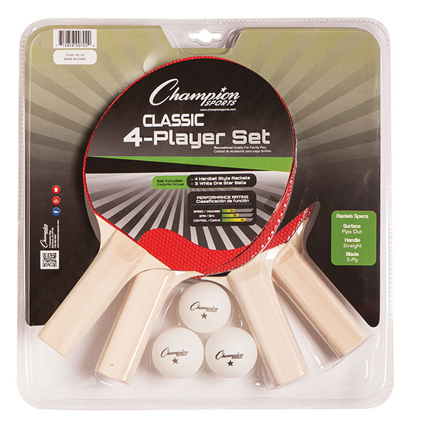 Champion Sports Table Tennis Set