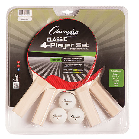 Champion Sports Table Tennis Set