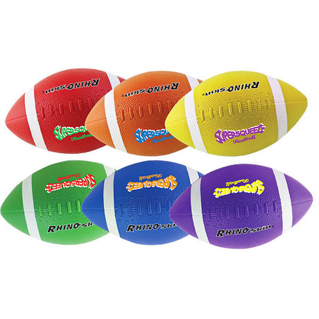 Champion Sports Rhino Skin Super Squeeze Football Set