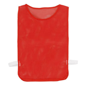Champion Sports Youth Deluxe Mesh Pinnie Youth Red