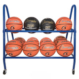 Champion Sports 12 Ball Deluxe Heavy-Duty Cart