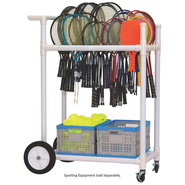 Champion Sports All-Terrain ABS Racket Cart