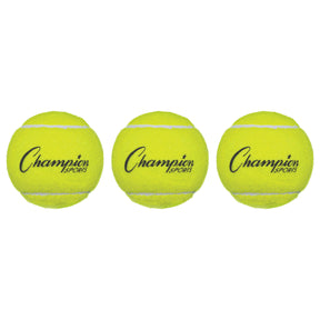 Champion Sports Pack of 3 Tennis Balls