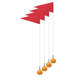 Champion Sports Spring Loaded Soccer Corner Flags