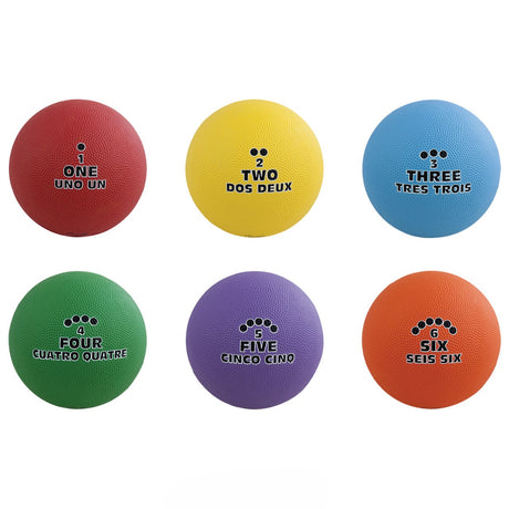 Champion Sports Rhino Max Numbered Playground Ball Set