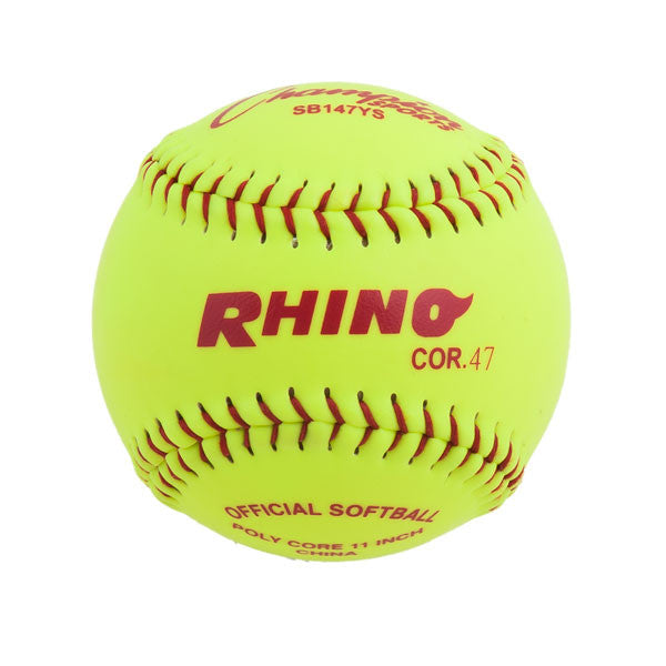 Champion Sports 11" Synthetic Leather Poly Core Softball