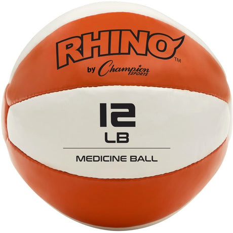 Champion Sports Rhino Leather Medicine Ball