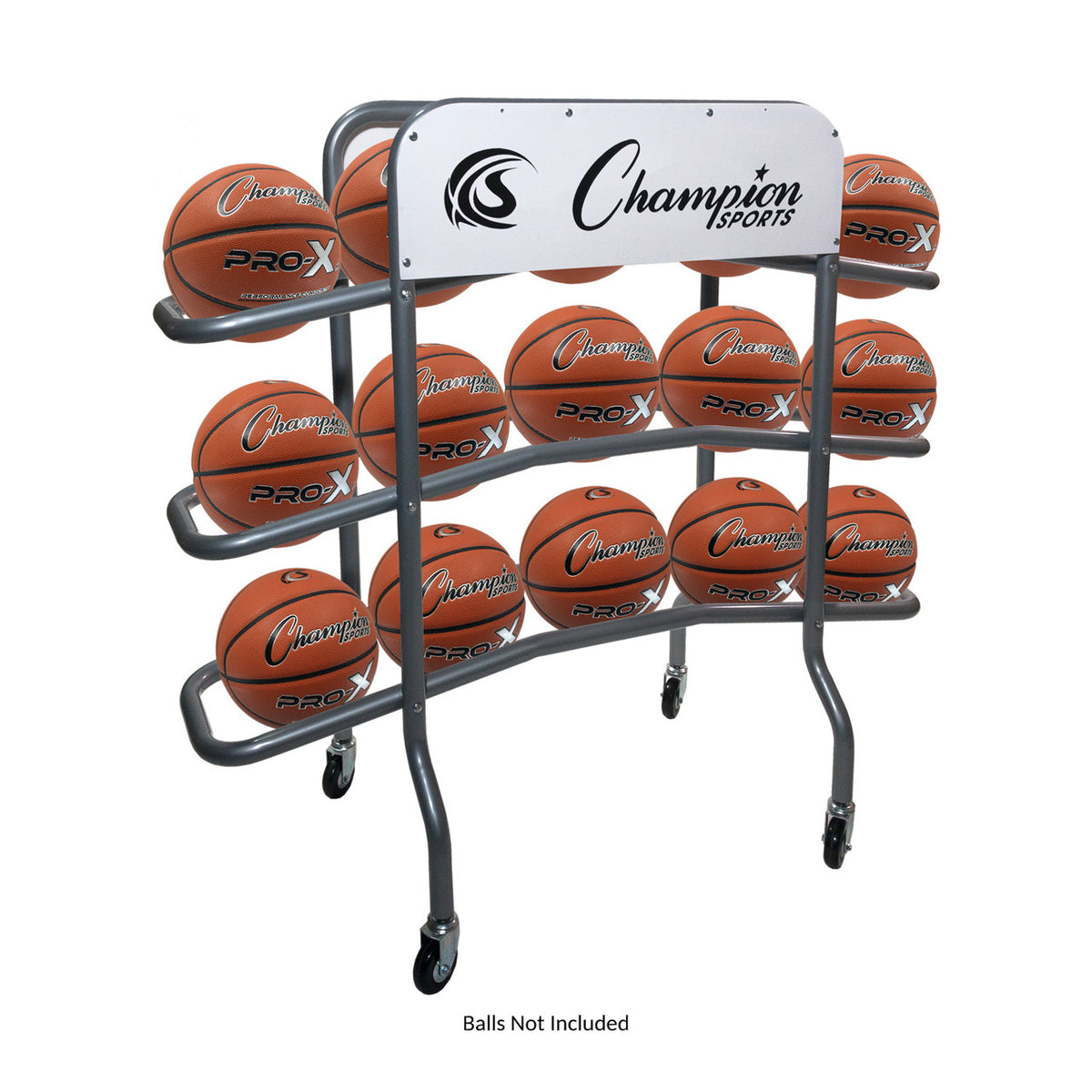 Basketball Rack Build Champion Sports 3-Tier Pro Basketball | League Outfitters