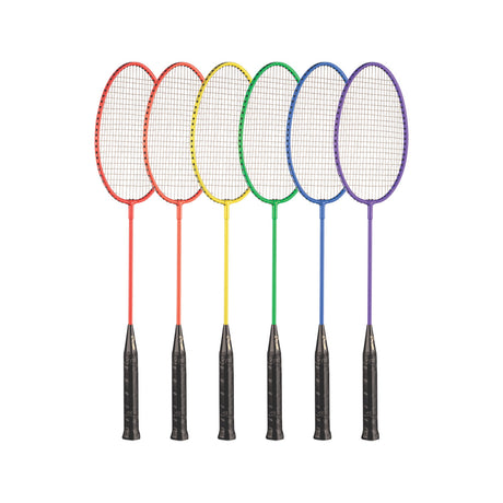 Champion Sports Tempered Steel Badminton Racket Set