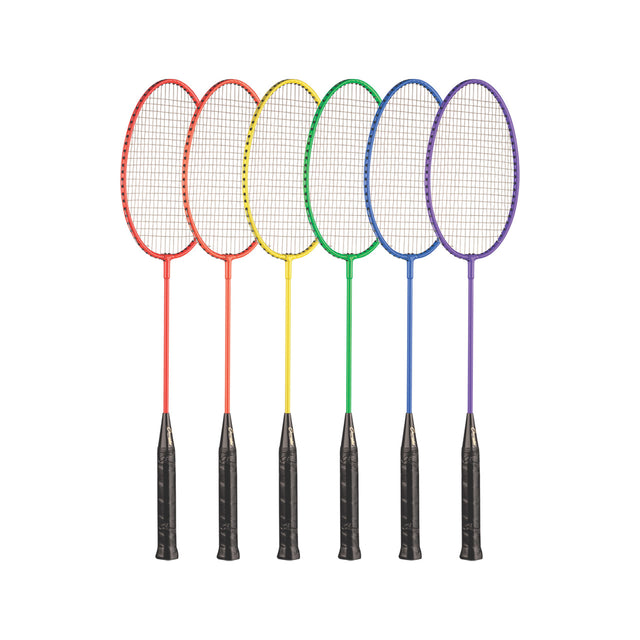 Champion Sports Tempered Steel Badminton Racket Set