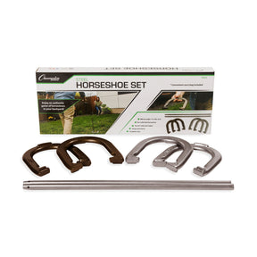 Champion Sports Steel Horseshoe Set