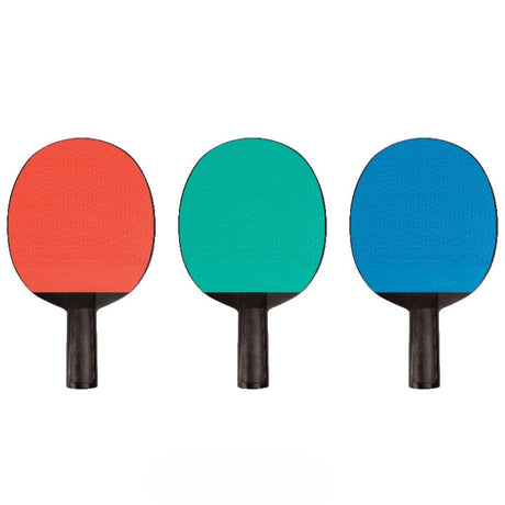 Champion Sports Rubber Face Plastic Table Tennis Paddle