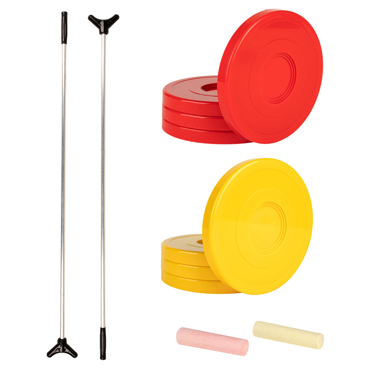 Champion Sports Blacktop Shuffleboard Game Set