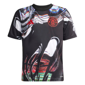 adidas Youth Manchester United 25/26 Pre Match Jersey-1