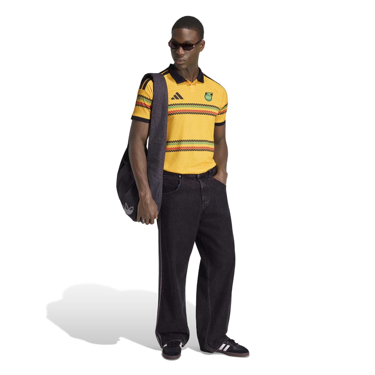adidas Men's Jamaica 26 X Bob Marley Home Jersey-5