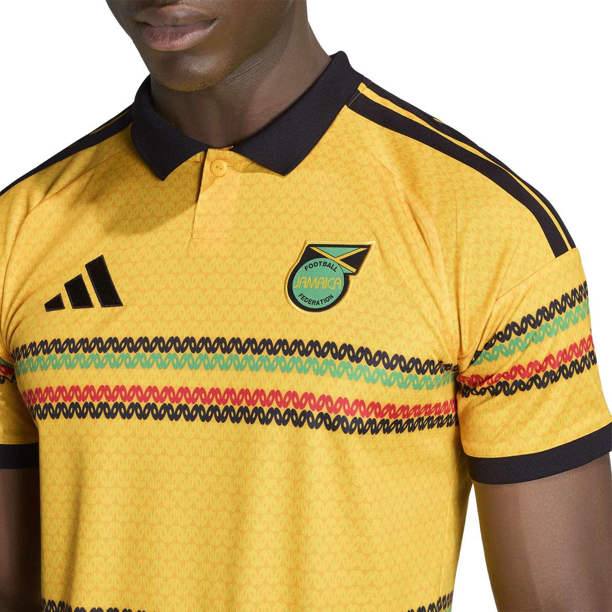 adidas Men's Jamaica 26 X Bob Marley Home Jersey-6