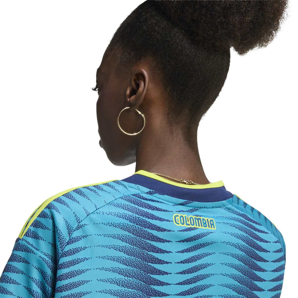 adidas Women's Colombia 26 Away Cropped Jersey-7
