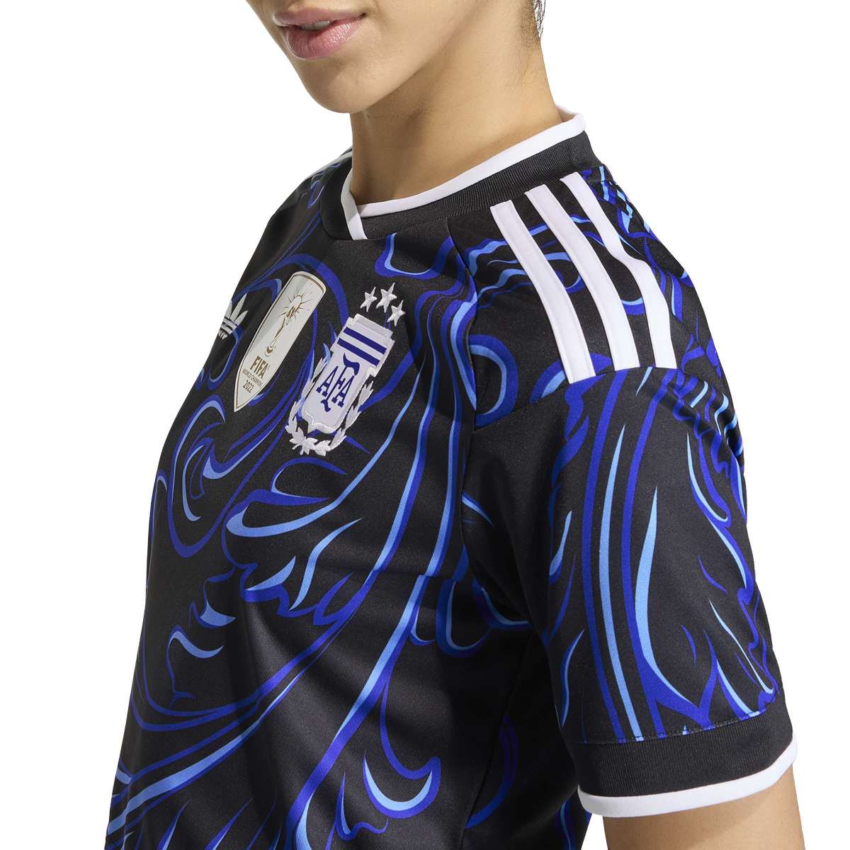 adidas Women's Argentina 26 Away Cropped Jersey-7