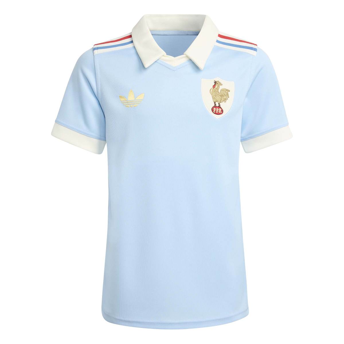 adidas Youth France Rugby 120 Years Crunch Replica Jersey-1