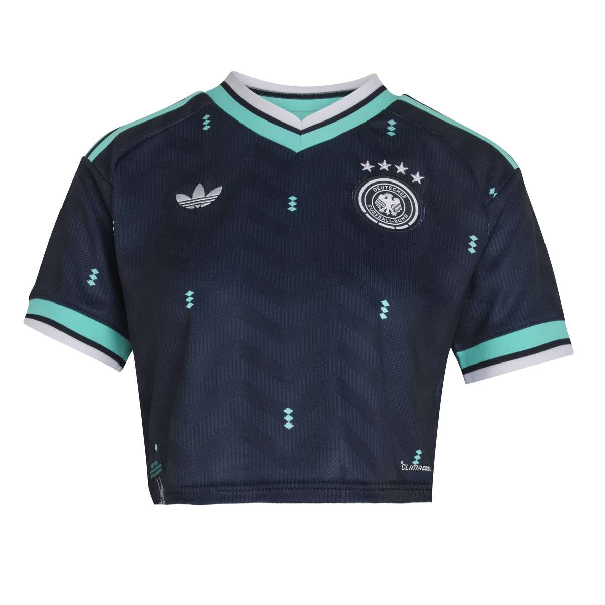 adidas Women's Germany 26 Away Cropped Jersey-1