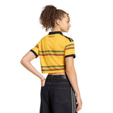 adidas Women's Jamaica 26 X Bob Marley Home Cropped Jersey-4