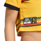 adidas Women's Jamaica 26 X Bob Marley Home Cropped Jersey-6