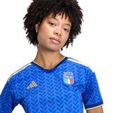 adidas Women's Italy 26 Home Cropped Jersey-6