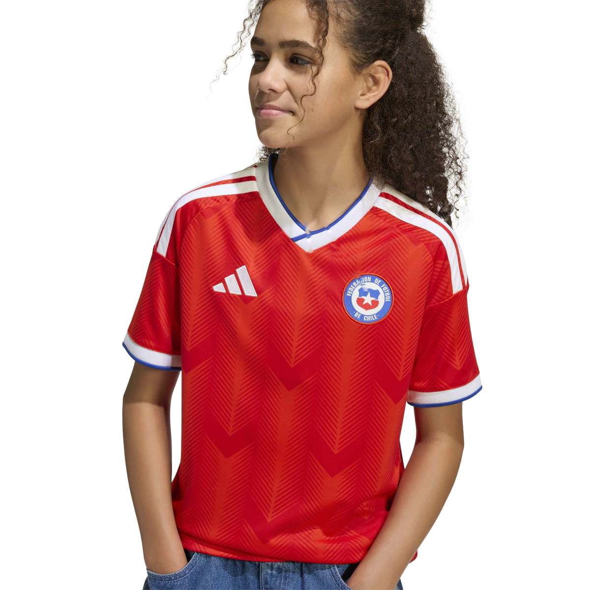 adidas Youth Chile 26 Home Jersey-6