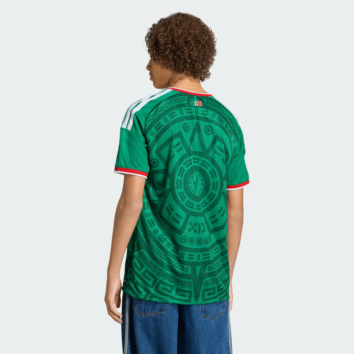 adidas Youth Mexico 26 Home Jersey-2