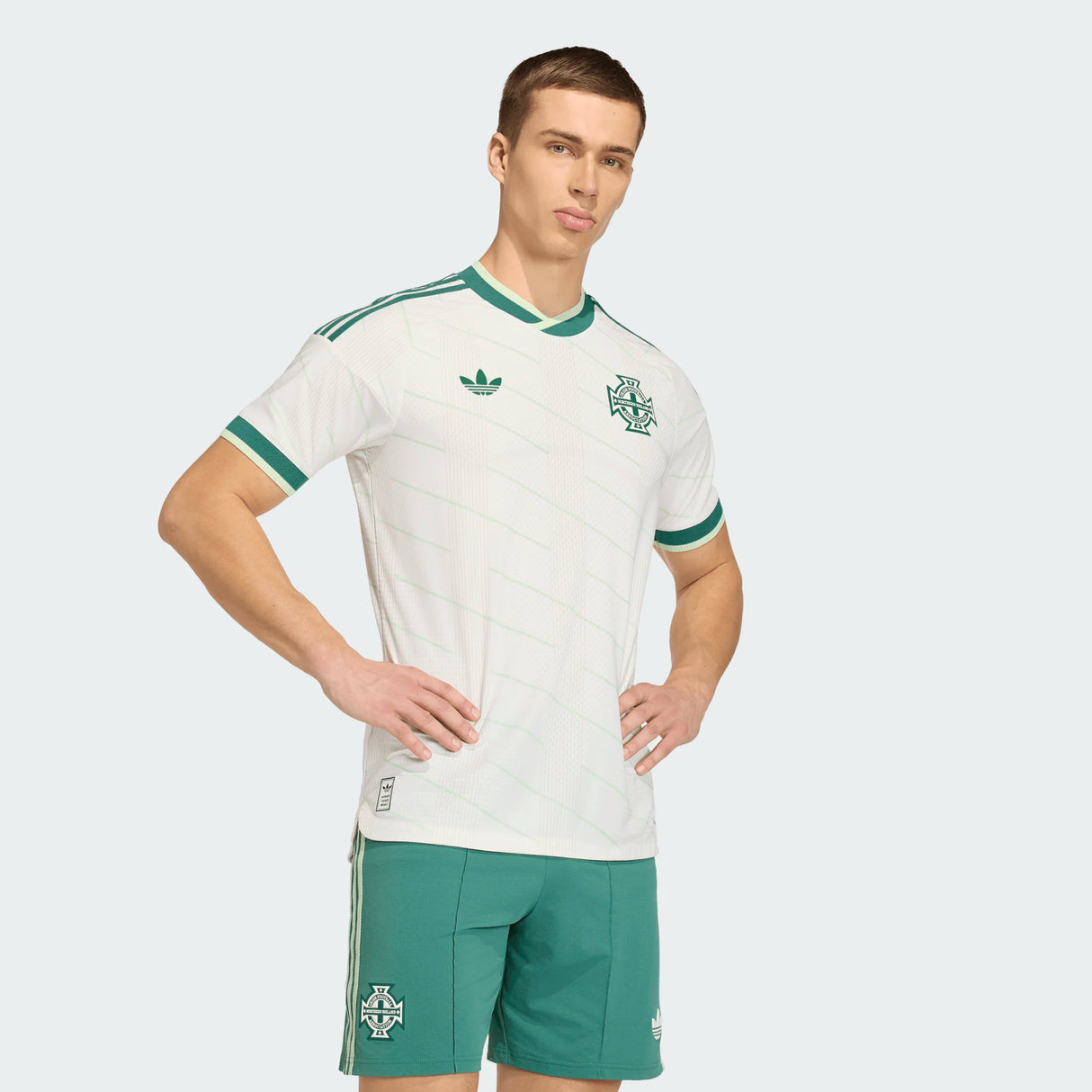 adidas Men's Northern Ireland 26 Away Authentic Jersey-1