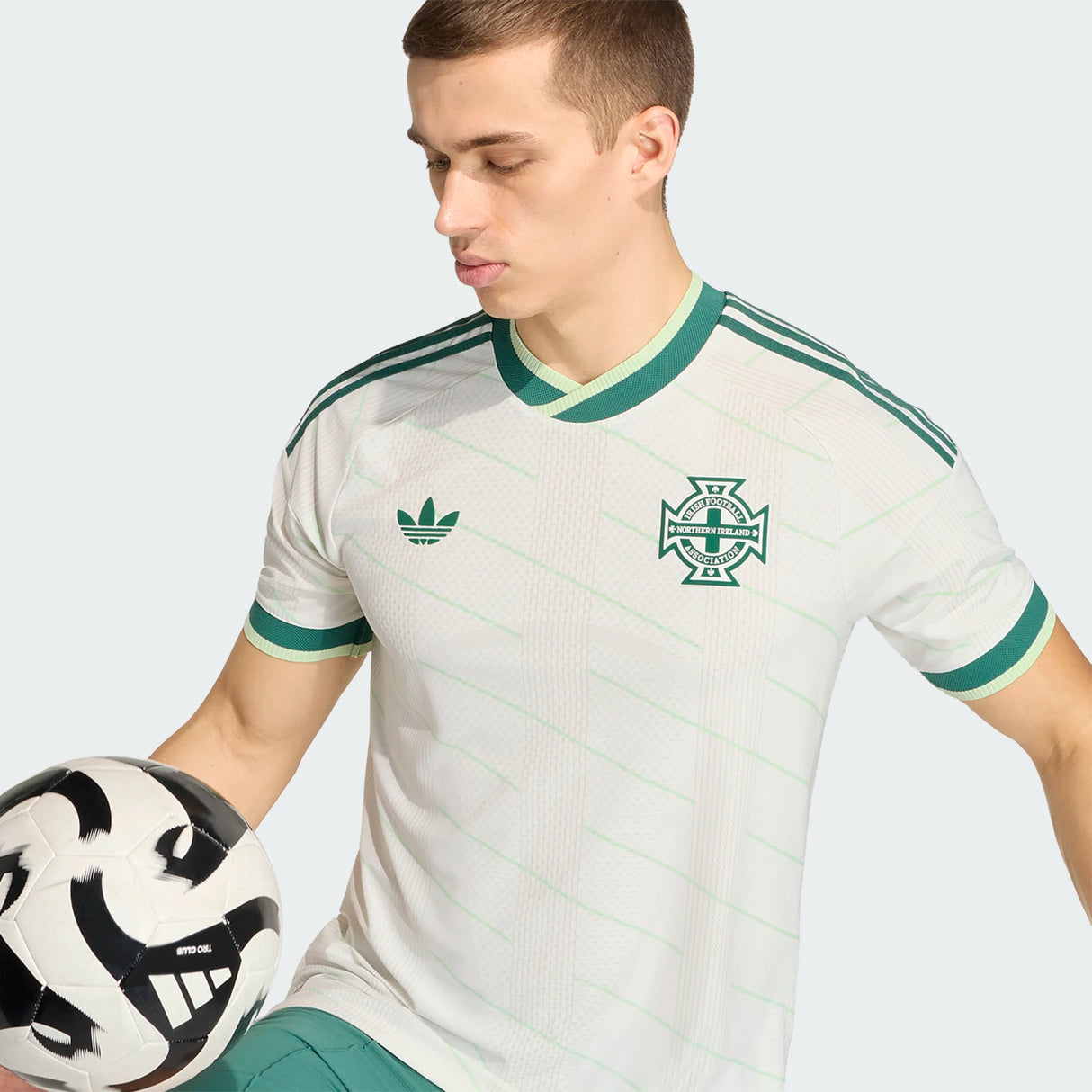 adidas Men's Northern Ireland 26 Away Authentic Jersey-4