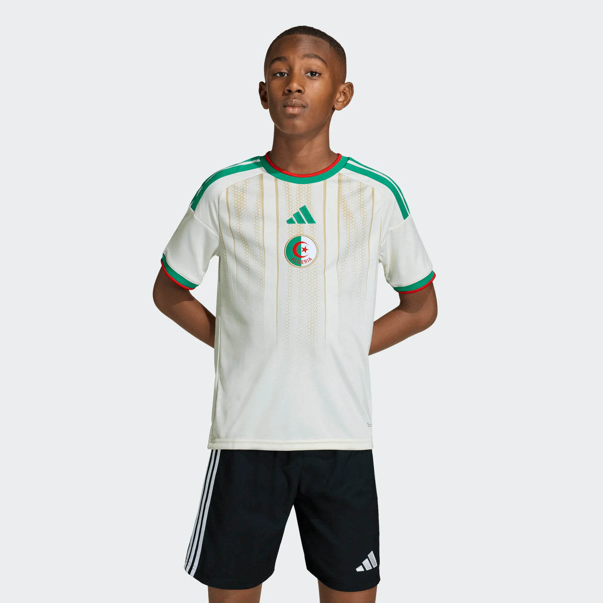 adidas Youth Algeria 26 Home Jersey-3