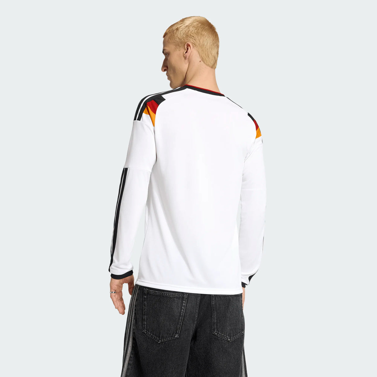 adidas Men's Germany 26 Home Long Sleeve Jersey-2