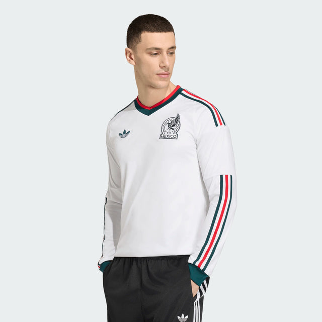 adidas Men's Mexico 26 Away Long Sleeve Jersey-1