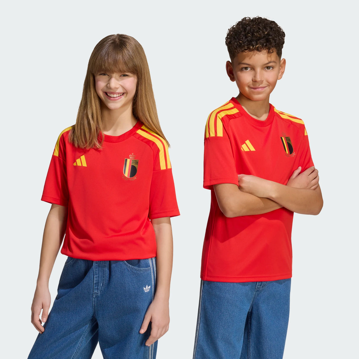adidas Youth Belgium 26 Home Fan Jersey-6