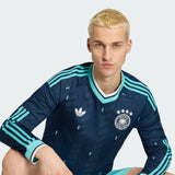 adidas Men's Germany 26 Away Authentic Long Sleeve Jersey-6