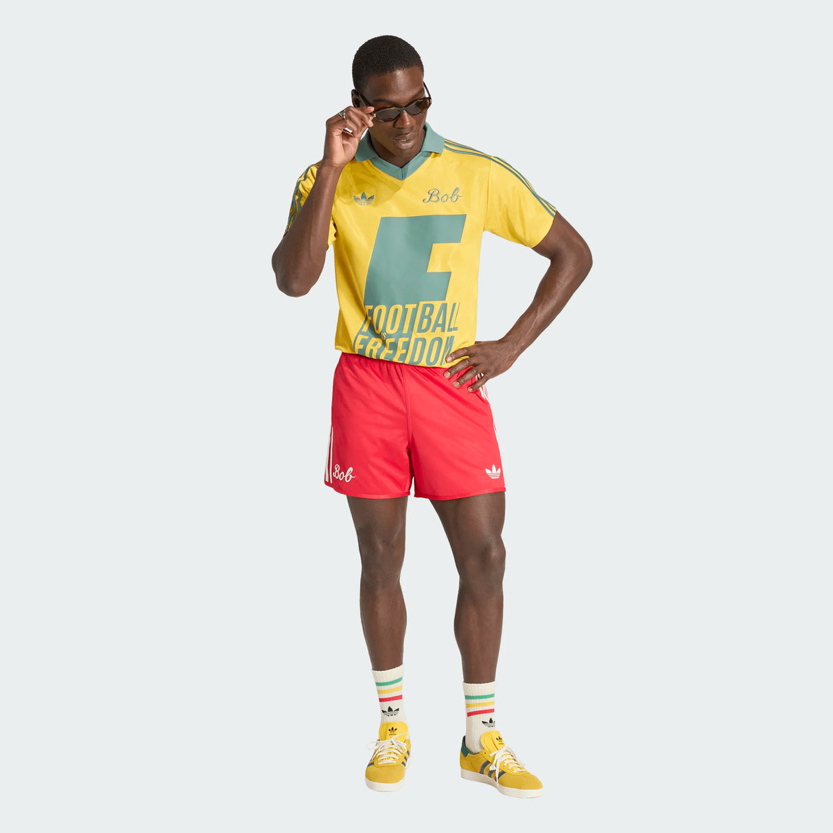 adidas Men's Bob Marley Originals Jersey-3