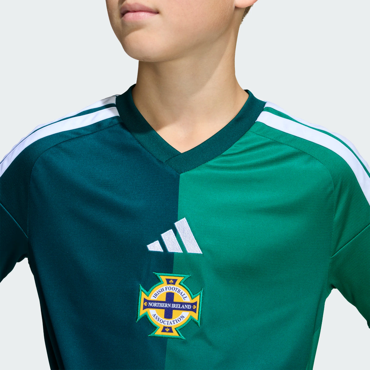 adidas Youth Northern Ireland 26 Home Jersey-3