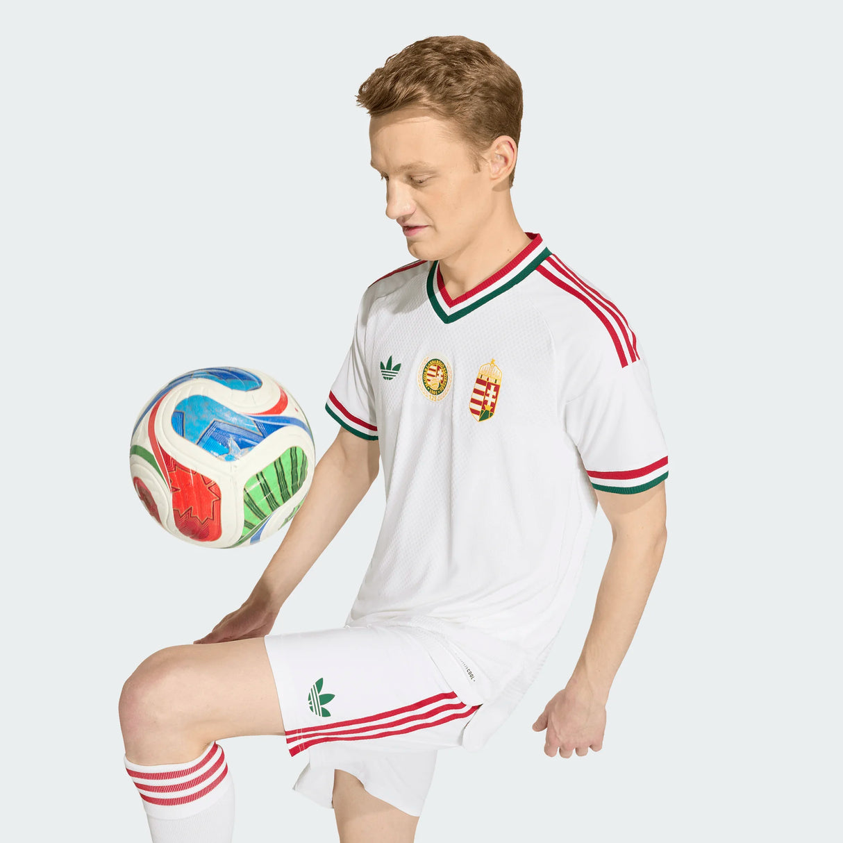 adidas Men's Hungary 26 Away Authentic Jersey-4