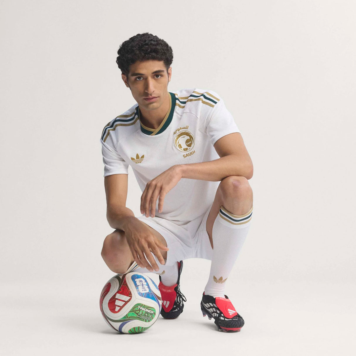 adidas Men's Saudi Arabia 26 Away Authentic Jersey-5