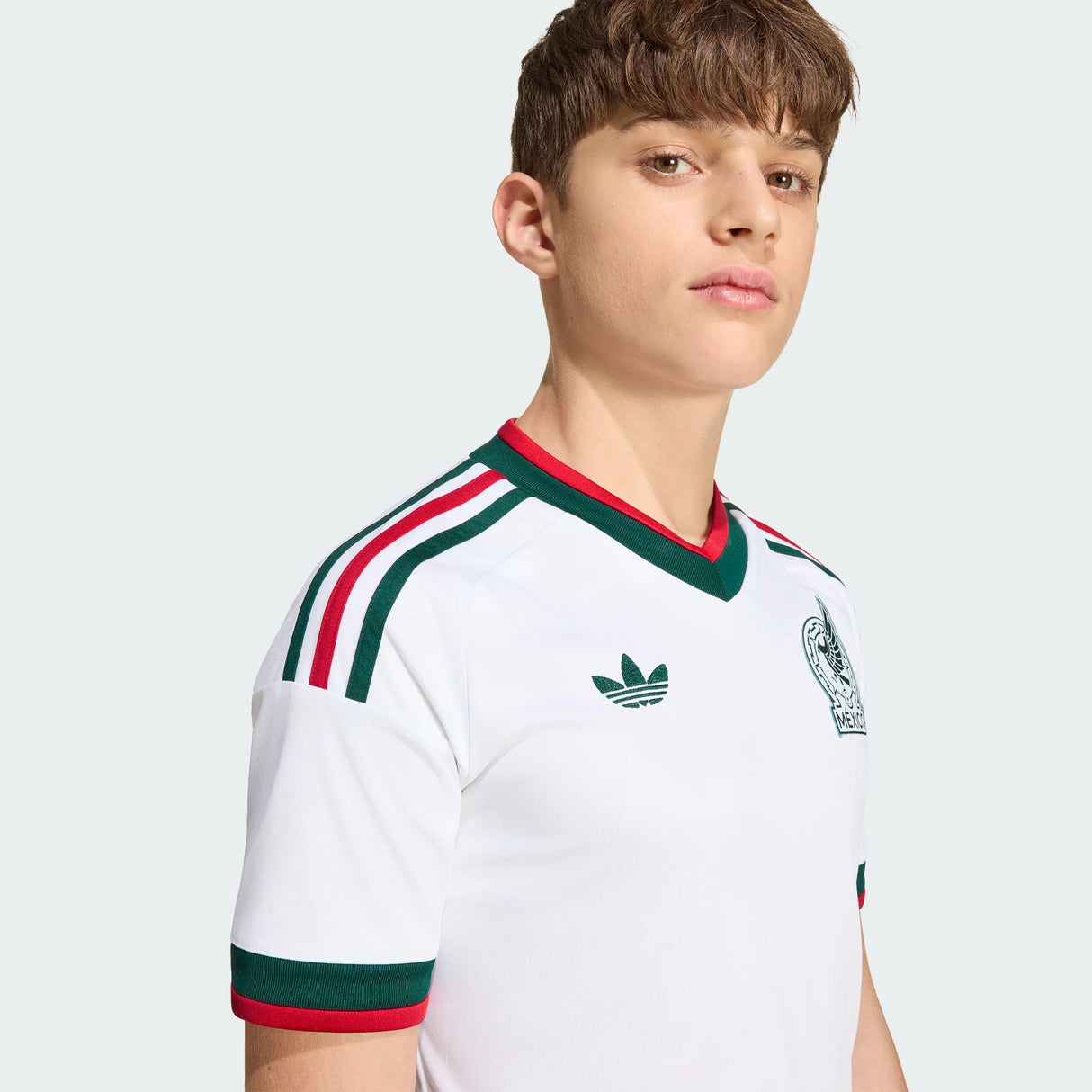 adidas Youth Mexico 26 Away Jersey-3