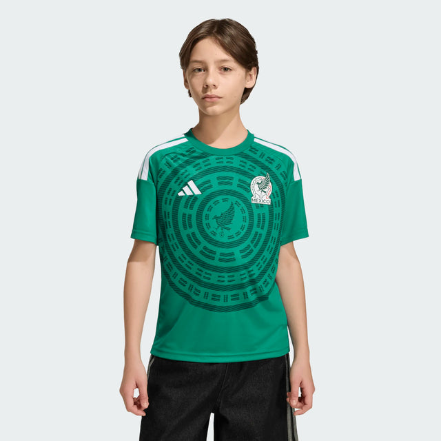 adidas Youth Mexico 26 Home Fan Jersey-1