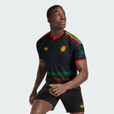 adidas Men's Jamaica 26 X Bob Marley Away Authentic Jersey-4