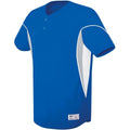 High Five Men's Ellipse Two-Button Baseball Jersey