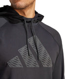 adidas Men's GG Big Logo Hoodie Mens Apparel Sweatshirts & Fleece