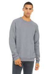 Bella + Canvas Men's    Sponge Fleece Raglan Sweatshirt