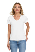 Gildan Women's Softstyle   Fit V-Neck T-Shirt