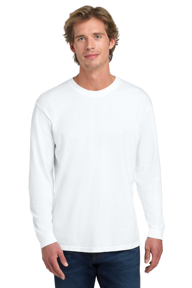 Comfort Colors Men's    Heavyweight Ring Spun Long Sleeve Tee